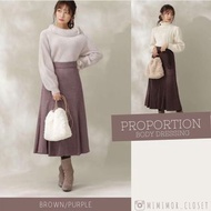 日本Proportion Body Dressing千鳥格半身魚尾裙