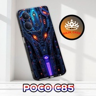 Rc16/Softase rubber poco C85 - Abstract Motif - Case poco C85 - Casing poco C85 - Silicone poco C85 