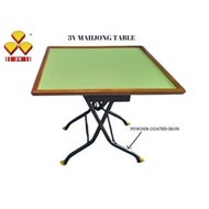 Wooden Edge Foldable Mahjong Table 3V