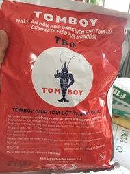 1kg cám tomboy số o cho cá cảnh nhỏ