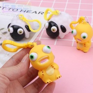 GANTUNGAN Keychain Stuffed Toy Mini Squishy Nailong Cute Anti-Stress Squeeze Doll