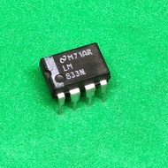 LM833 LM 833 N DIP DUAL OP AMP PERSAMAAN 4558 4580 TL072 TL082 NE5532