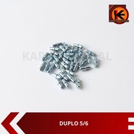 100pcs Duplo Iron 5mm Small Duplo Shelf/ Capsule Shelf Wooden Shelf Duplo Holder Pen Holder