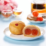 [Zhenwei] Teochew Crispy Double Yolk Yam Mooncake 珍味潮州酥皮双黄芋泥月饼