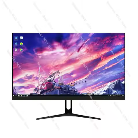 24-Inch 144Hz Ultra-Thin Curved Gaming Monitor,27-Inch 2K HD IPS Desktop Display Screen for E-Sports