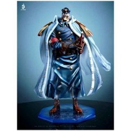 One piece 海賊王 Gk雕像 Dx studio 大熊社 黑胡團 監獄長 希留 透明版 pop size