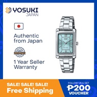 CASIO QUARTZ  LTP-1234DD-2A LTP-1234 STANDARD Green Wrist Watch For Woman from YOSUKI JAPAN