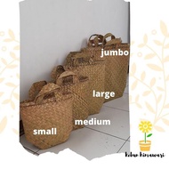 ◘ Woven Bag - Desert Bag - Borneo Original Pot Cover Bag - jumbo ○