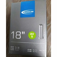 Fat Tiger Bike-Schwalbe AV5 Inner Tube 18 inch 355 369 390 400 tyre