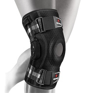 NEENCA Professional Hinged Knee Brace1piece Medical Knee Support with Removable Dual Side Stabilizer