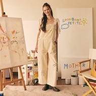 lookbookpetite x junejune | the artist Overalls (adult) Color ecru