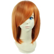 Cosplay Wigs Nami Short Straight BOB Orange Nora kim Dress Up Anime Show Party Hairs