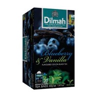 Dilmah 帝瑪 藍莓香草紅茶 茶包 無咖啡因 2g*20入/盒-【良鎂咖啡精品館】