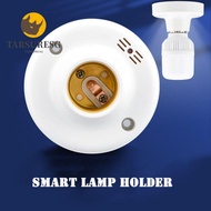 TARSURESG Lamp Base Screw Automatic Induction Light Bulb LED Bulb Socket