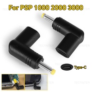 5V Type-C To DC Power Charging Conversion Adapter For PSP 1000/2000/3000 Console Game DC Jack Plug C