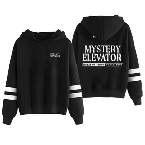 Cha Eun Woo Just One 10 Minute Mystery Elevator Funny Hoodie Hip Hop Graphic Sweatshirt Unisex Stree