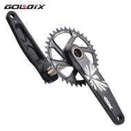 Crankset mountain bike hollowtech GXP 170/175mm crank arm 0mm Offset Chainring 30T 32T 34T 36T 38T M