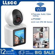 LLSEE 1080HD Bidirectional Video Wireless CCTV WIFI Camera One Click Video Call Indoor Home Automatic Tracking Baby Monitoring Camera 360