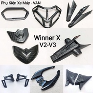 WINNER X V2-V3-V4 Car Carbon Cover Full Set WINNER X Decorative Cover