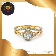 [[ cincin wanita emas 700 perhiasan cincin wanita