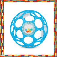 Bright Starts Oball Rattle Toy For Stroller 【0 Months+】 Teether Soft Ball Baby Gift Blue 12281