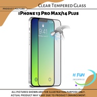Screen Protector for iPhone 13 Pro Max/14 Plus Clear Tempered Glass Screen Protector