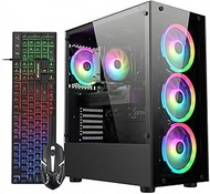 STGAubron Gaming PC Desktop Computer, Intel Core i7-6700 up to 4.0G, GeForce RTX 2060S 8G, 32GB DDR4