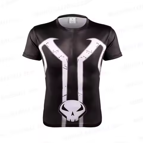 New Summer Boy Comic Spawn 3D Printed Casual T-Shirt DC Comic Simmons Short Sleeve For Men KID/Adult