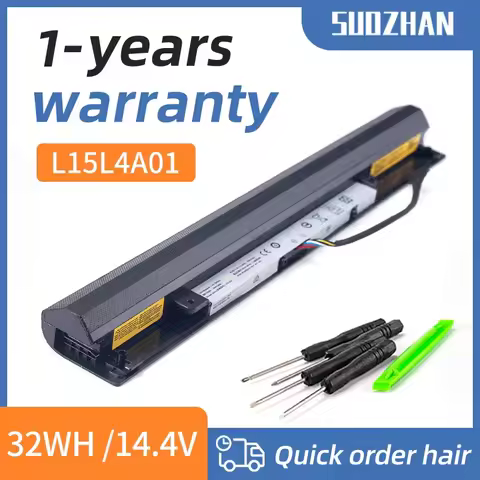 SUOZHAN L15L4A01 L15S4A01 Battery For Lenovo Ideapad V4400 300-14IBR 300-15IBR 300-15ISK 100-14IBD 3