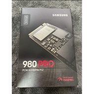 Samsung 980 Pro 500GB PCIe Gen 4.0 x4 NVMe V-NAND M.2 2280 500GB NVMe SSD