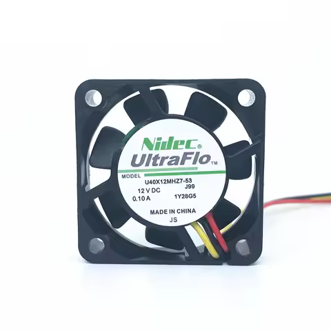 Nidec 9000RPM 4010 40mm 40x40x10mm Cooling Fan DC12V 1.2W For 3D Printer North Bridge Chip Fan U40X1