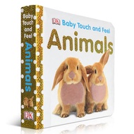 Baby Touch and Feel First Words Bedtime Animals Board book 0-3 years By DK