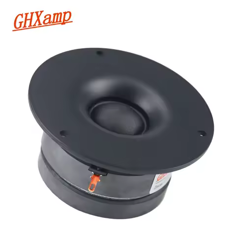 GHXAMP 3.5 Inch 95mm Tweeter Treble Speaker Unit 4Ohm 25W Portable Loudspeaker Home Theater Silk Fil