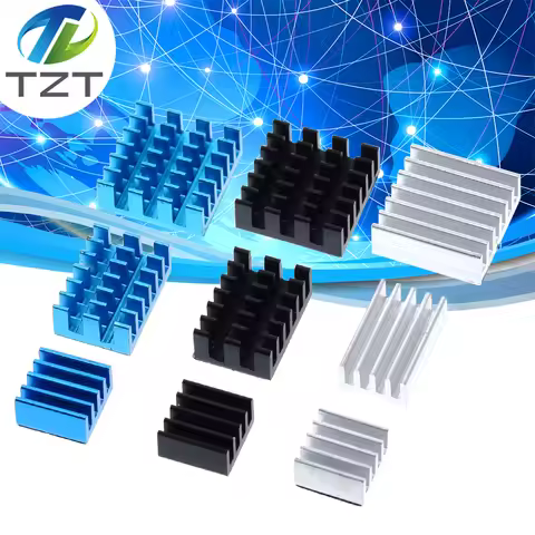 For Raspberry Pi 4 Heat Sink Raspberry Pi 4B Aluminum Heatsink Radiator Cooling Kit Cooler for Raspb