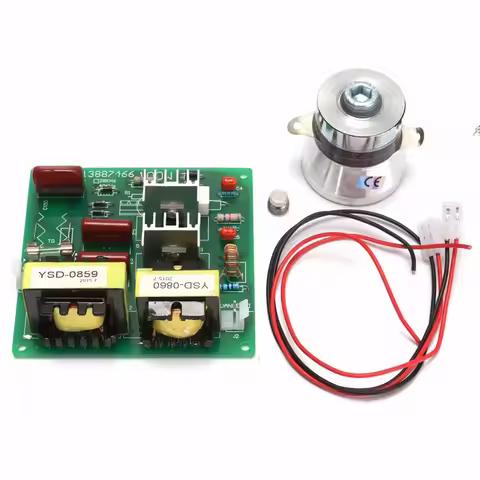 Ac 110v 100w 40k Ultrasonic Cleaner Power Driver Board+1pcs 60w 40k Transducer For Ultrasonic Cleani
