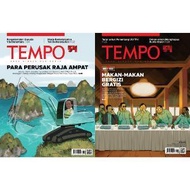 Bundling 9.9 Tempo Magazines for Perusak Kings, Ampets, and Eating, Nutritious, Free