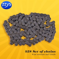 428 520 525 530 Xe Máy chuỗi răng bánh xích Phổ 428h-120l 428h-130l 428h-136l 520h-120l 525h-120l 53