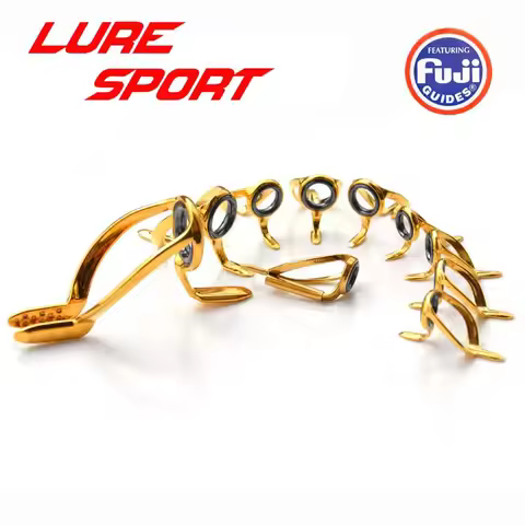 FUJI Heavy guide set IGHNST Top IGHBSG IGRBSG Gold Frame PHNNT PHBNG PRBNG SIN Ring Silver Frame Rod