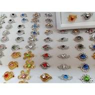 READY STOCK 100pcs baby brooch mix design high quality diamond mix