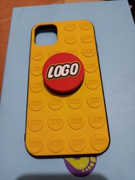 現貨】lego積木 適用於iPhone11 Pro Xs max XR I8 I7 Plus手機殼 樂高支架 矽膠軟殼