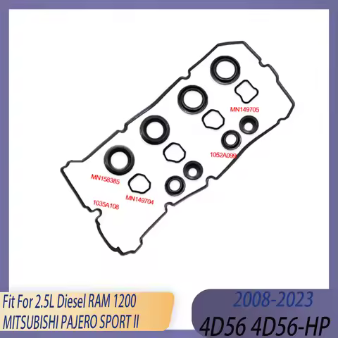 Engine Part Valve Cover Gasket Set Fit 2.5 L Diesel 4D56 4D56-HP 08-23 For RAM 1200 MITSUBISHI PAJER