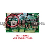 V33 Swing Arm Control Panel Board（Build-in 433MHz Receiver) / AUTOGATE SYSTEM