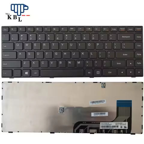 Original New US Language For Lenovo 100-14 Black Laptop PK131EQ1A001PE125