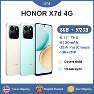 HONOR X7d 4G 16(8+8)GB+512GB Smartphone Premium Drop Protection & IP65 Water Resistance | 6500 mAh D