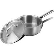 1.5 QT Saucepan with Lid,3-Ply Stainless Steel Saucepan,Professional Grade Cookware,Induction Compat