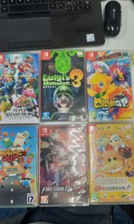 Switch game-花雪月無雙，Moving out1，PUI PUI 天竺鼠車車，路易吉洋樓3(luigi's mansion 3)，巧可啵GP 大賽車(Chocobo GP. ) ，1月18日更新