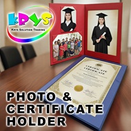 Hard Cover Graduat Certificate Album ( A4 Certificate + 8R Photo + 5R Photo + 3R Photo) 证书+照片相册