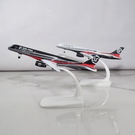 Boeing 757 SF Express pulley 16cm alloy metal aircraft model finished