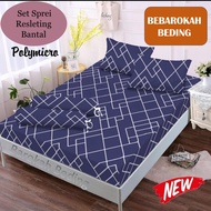 Set of Foam Cover, Zippered Bed Sheet and Pillow, Number 1, Size 180x200 Cm