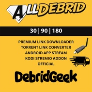 AllDebrid Official Premium Link Torrent Downloader Kodi Stremio